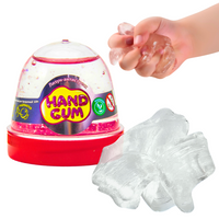 Slime Hand Gum Przezroczysty Glutek Antystresowy Masa Sensoryczna 120g