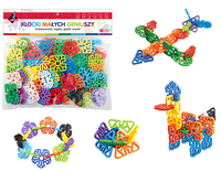 KLOCKI MAŁYCH GENIUSZY KONSTRUKCYJNE ŚNIEŻYNKI 70E