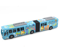Autobus przegubowy zabawka realistyczny model pojazdu dla dzieci