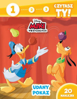 Udany pokaz. Miki i Przyjaciele. Poziom 1. 1, 2, 3, czytasz ty!