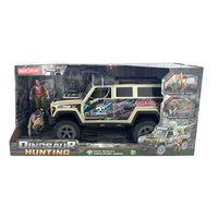 Jeep Z Dźwiękiem I Światłem Z Dinozaurem Autko Dla Dzieci Prezent