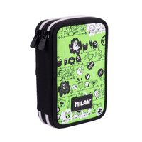 Piórnik 2-poziomowy z wyposażeniem MILAN TANDEM 2