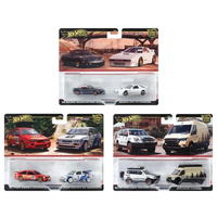 Hot Wheels 2-pak Samochodziki Premium mix (8szt) Mattel