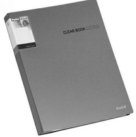 TECZKA MET.20 KOSZ.CLEAR BOOK SZARA #