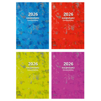 Kalendarz 2026 kieszonkowy tygodniowy 1szt.mix
