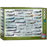 Puzzle 1000 Modern Warplanes 6000-0076