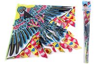 Duży Latawiec Orzeł Drewniany Stelaż Lekki Aktywna Zabawa Kolorowy