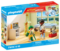 Playmobil Pediatra z pluszowym misiem 71619