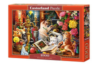 Puzzle 1000 Wizard Kittens CASTOR Castorland