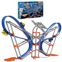 Tor Magnetyczny Dla Autek Zestaw Kreatywny Prezent Dla Dzieci El. 210