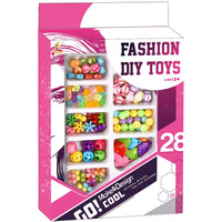 ZESTAW KORALIKÓW DO ROBIENIA BIŻUTERII DLA DZIECI DIY PREZENT DLA DZIECKA