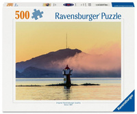 Puzzle 2D: Latarnia morska - Norwegia 500el Ravensburger