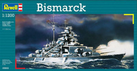 Statek mini 1:1200 Bismarck Revell