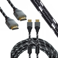 Kabel HDMI 2.0 High Speed 4K UHD 3d 48bit MIEDŹ 3M