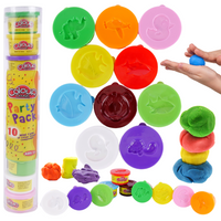 Ciastolina W Tubie 10 Różnych Kolorów Elastyczna Miękka Plastyczna 