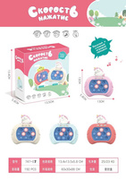 Decompression puzzle rat killing speed push press hamster GAME MACHINE pony unicorn modeling second generation 200 entry (pink, purple, blue, beige) 4 COLOR mixed