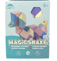 KOSTKA WĄŻ W PUDEŁKU MAGICZNA UKŁADANKA GRA LOGICZNA ZRĘCZNOŚCIOWA