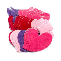 NAKLEJKI Z FILCU SERCA, 36 SZT.