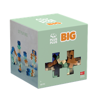 Klocki Konstrukcyjne Zestaw Puzzle PLUS-PLUS BREEZE - 100e 3D Prezent 