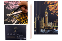 KOLOROWANKA ZDRAPYWANKA WYDRAPYWANKA DUŻA MAGICZNA