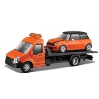 Street Fire Transport W Mini Cooper S 1:43 BBURAGO BBurago