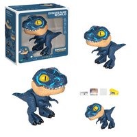 Przybornik szkolny dinozaur temperówka dla dzieci edukacyjna zabawka