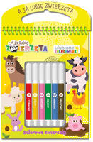 Kolorowe zwierzaki. A ja lubię zwierzęta. Ulubione kolorowanki