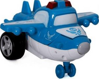 Samolot robot figurka składany interaktywny dla dzieci zabawka edukacyjna