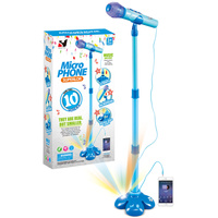 Mikrofon karaoke ze światłem dźwiękiem interaktywny zabawka dla dzieci