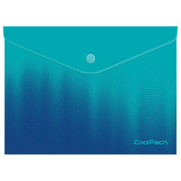COOLPACK - GRADIENT - KOPERTA NA DOKUMENTY A4 - na zatrzask - OCEAN