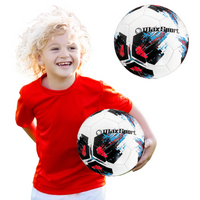 	PIŁKA NOŻNA OGRODOWA PLAŻOWA GUMOWA GRA MAXSPORT