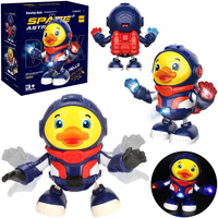KACZKA ASTRONAUTA ROBOT INTERAKTYWNY NA BATERIE CHODZI ZABAWKA DLA DZIECI