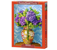 Puzzle 1000 Bouquet of Hydrangeas CASTOR Castorland