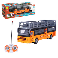 Autobus trolejbus zdalnie sterowany na radio interaktywny dla dzieci