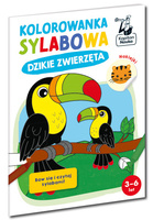 Dzikie zwierzęta. Kolorowanka sylabowa. Kapitan Nauka