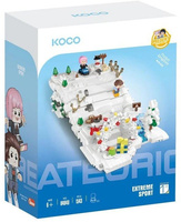 Klocki KOCO Jazda na nartach 1543 elementów