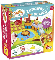 LISCIANI CAROTINA BABY ZABAWNY POCIĄG.