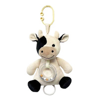 Pozytywka Krówka 18 Cm Pluszak Maskotka Delikatne Melodie Grzechotka