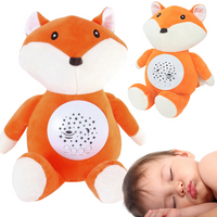 Lis Lisek Interaktywny Przytulanka Projektor Gwiazd Kołysanki Sen Z Szumem