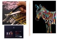 KOLOROWANKA ZDRAPYWANKA WYDRAPYWANKA DUŻA MAGICZNA