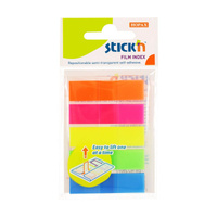 Zakładki indeksujące neon 5 kolorów