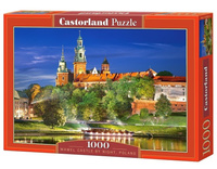 Puzzle 1000 Wawel Castle by Night, Poland CASTOR Castorland