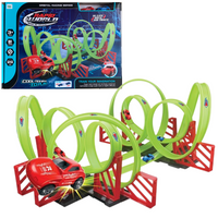 Tor Samochodowy Dla Dzieci Zestaw Do Złożenia Z 2 Autkami Prezent