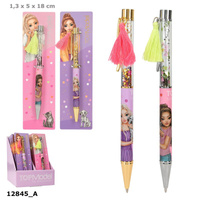 Długopis Top Model z konfetti 1szt.mix 12845A