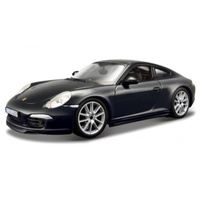 Porsche 911 Carrera S Black 1:24 BBURAGO BBurago