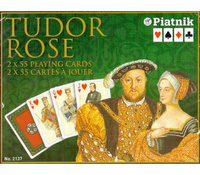 Karty do gry lux tudor rose