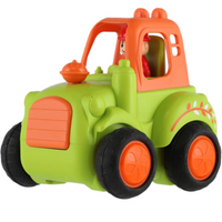 Traktor zabawka z kierowcą duży pojazd rolniczy dla dzieci edukacyjny