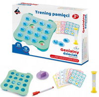 TRENING MAŁEJ RĄCZKI PAMIĘCI UCZY LOGIKA ANTYSTRES