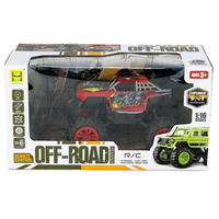 Samochód Jeep zdalnie sterowany duże koła radio pakiet akcesoriów 75cm