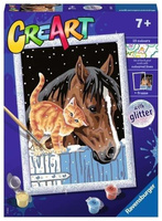CreArt dla dzieci: Koń i kotek Ravensburger